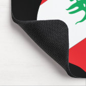 lebanonisches Emblem Mousepad (Ecke)