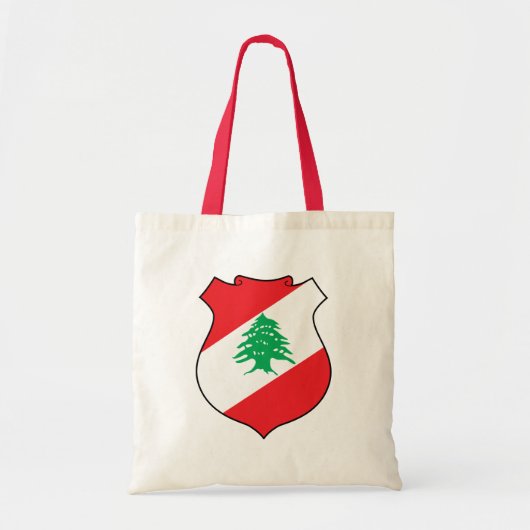 lebanonisches Emblem Tragetasche (Vorne)