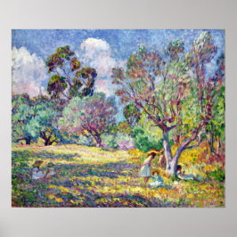 Lebasque - Kinder auf dem Glade 1906 Poster
