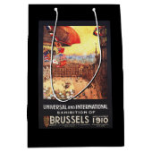 Lebaudy Luftschiff mit Weltflaggen an der Mittlere Geschenktüte (Vorderseite)