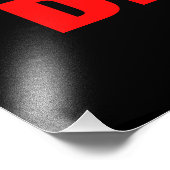 Lebe deinen Traum immer Motivierend Fotodruck (Ecke)