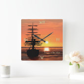 Lebe deinen Traum Uhr (Zuhause)