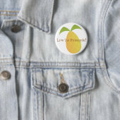Lebe die Ananas! Button (Beispiel)