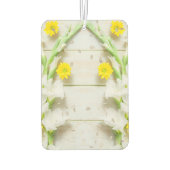 Lebe ein schönes Leben. Autolufterfrischer (Rückseite)