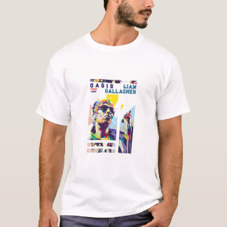 Lebe ewig im Stil von Liam Gallagher – Britpop ins T-Shirt