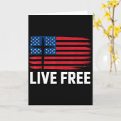 Lebe frei  karte (Gelbe Blume)