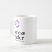 Lebe Frei und Ohne Angst Kaffeetasse (Vorderseite Links)