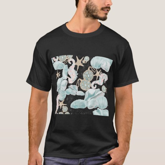 Lebe für den Strand T-Shirt (Vorderseite)