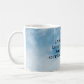 "Lebe gefährlich"-Tasse Kaffeetasse (Links)