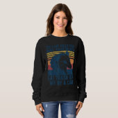 Lebe Hässlich Fälsche Deinen Tod Iss Müll Werde Vo Sweatshirt (Vorne ganz)