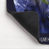 Lebe ich hier? mousepad (Ecke)