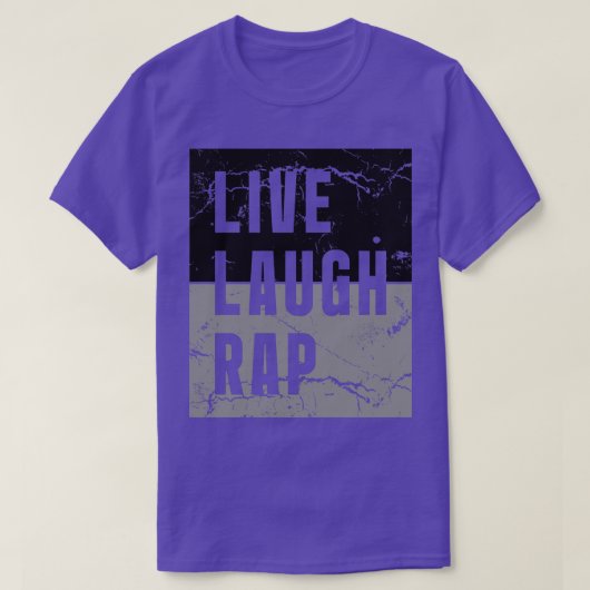 Lebe Lach Rap T-Shirt (Design vorne)
