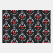 Lebe Lache Lauere Mothman Kryptid Geschenkpapier Set (Vorderseite 3)