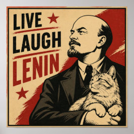 Lebe Lache Lenin Poster