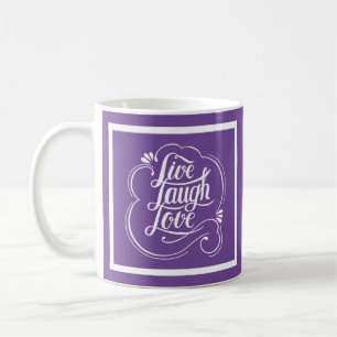 Lebe, lache, liebe  kaffeetasse