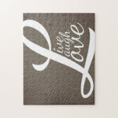 LEBE LACHE LIEBE PUZZLE (Vertikal)