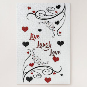Lebe Lache Liebe Puzzle