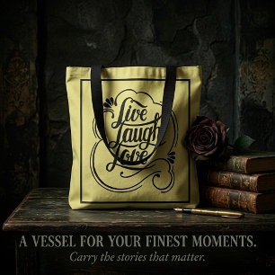 Lebe, lache, liebe tasche