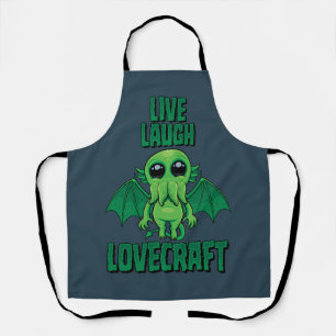 Lebe Lache Lovecraft Süßer Cthulhu Schürze