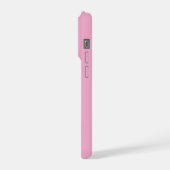 Lebe, Lache, Luzifer iPhone Hülle (Linke Seite)