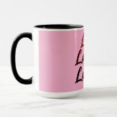 Lebe, Lache, Luzifer Tasse (Links)