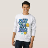 Lebe. Lachen. Liebe. 🇬 🇷 Sweatshirt (Vorne ganz)