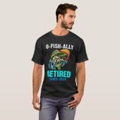 Lebe lang und fische T-Shirt (Vorne ganz)