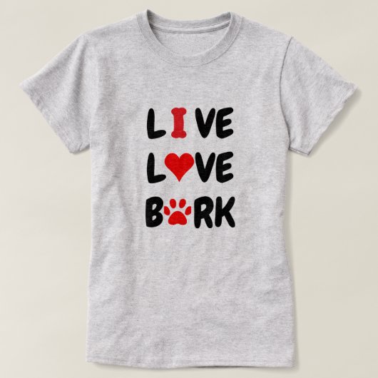 LEBE LIEBE BELL  T-Shirt (Design vorne)