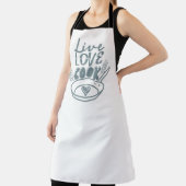 Lebe Liebe Koche Schürze (InSitu)