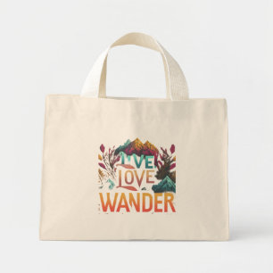 Lebe, Liebe, Wandere – Kleine Tasche