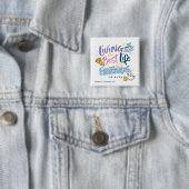 Lebe mein bestes Leben mit FRIENDS™ Button (Beispiel)