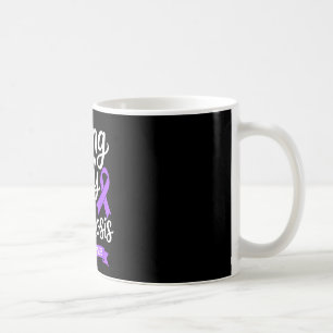 Lebe meine Geschichte, nicht Diagnose Lupus-Bewuss Kaffeetasse