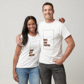 LEBE MIT ABSICHT T-Shirt (Unisex)