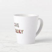 Lebe mutig milchtasse (Rechte Ecke)