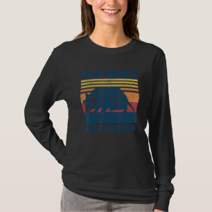 Lebe seltsam, fälsche deinen Tod, coole Grafik, gr T-Shirt