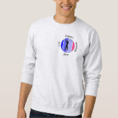 Lebe, träume, atme Golf Sweatshirt (Vorderseite)