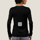 Lebe wie der Wind Tri-Blend Shirt (Rückseite)