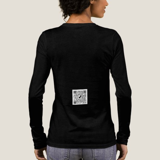 Lebe wie der Wind Tri-Blend Shirt (Rückseite)