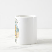Lebe wie ein Hundestrand Kaffeetasse (Mittel)