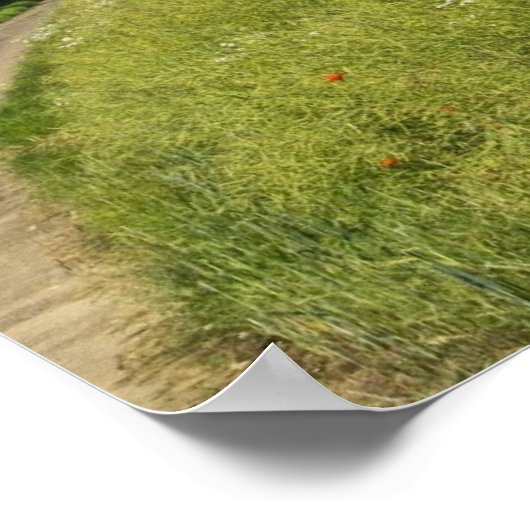 "Lebe wie..." Poster - Buddhistische (Matrix) Vers (Ecke)