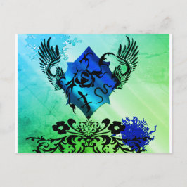 LeBeau in Green Postkarte