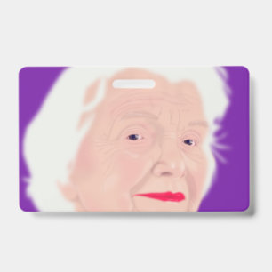Leben 15 Alte Frau Ausweis
