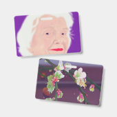 Leben 15 Alte Frau Ausweis (Vorder- & Rückseite)