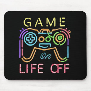 Leben abseits der Neonstreifen Mousepad