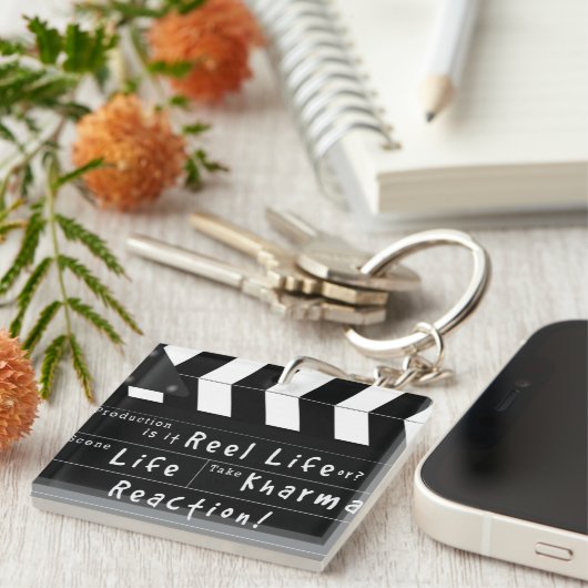 Leben, Aktion, Kharma Keybob Schlüsselanhänger (Vorderseite rechts)