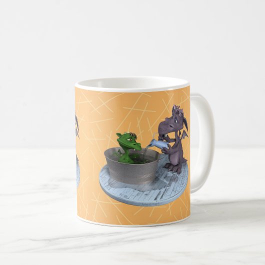 Leben als kleiner Drache: Badzeit Kaffeetasse (VorderseiteRechts)