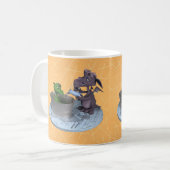Leben als kleiner Drache: Badzeit Kaffeetasse (Vorderseite Links)