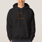 Leben als Reise Hoodie (Vorderseite)