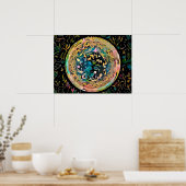 Leben als Zelle Poster (Küche)