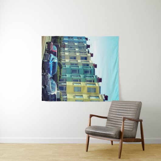 Leben am Meer Wandteppich (Beispiel (Horizontal))